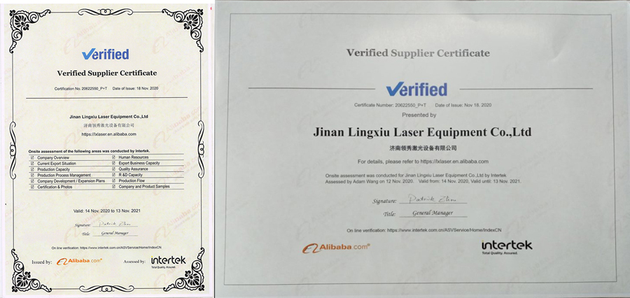 intertek certification