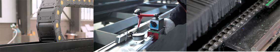 Measuring precision of guide rail