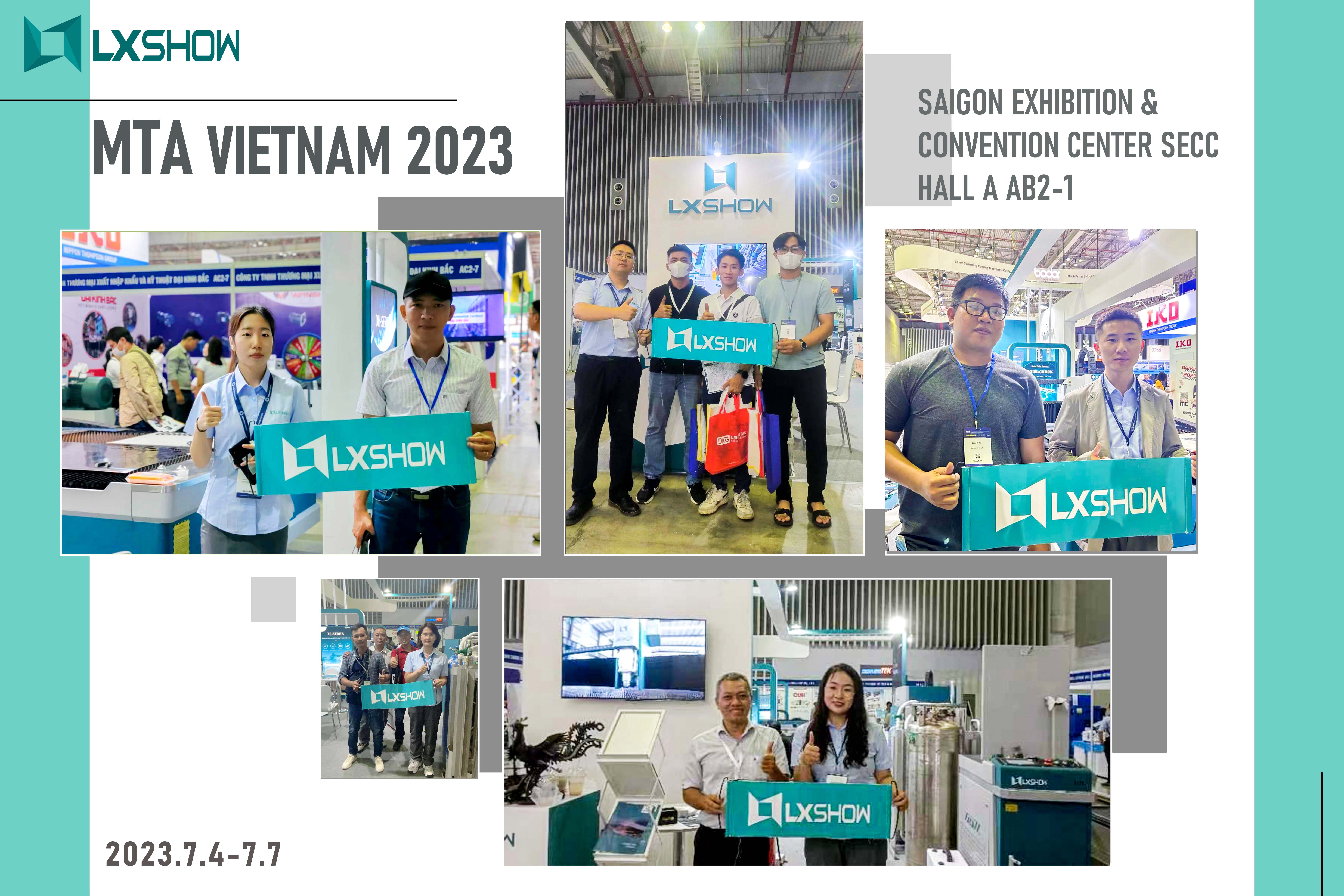 LXSHOW CNC Laser Machines:An Unforgettable Trip at MTA Vietnam 2023