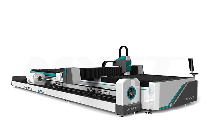 Fiber Laser Cutting Machine With Rotary And Exchange Table MTF3015JR