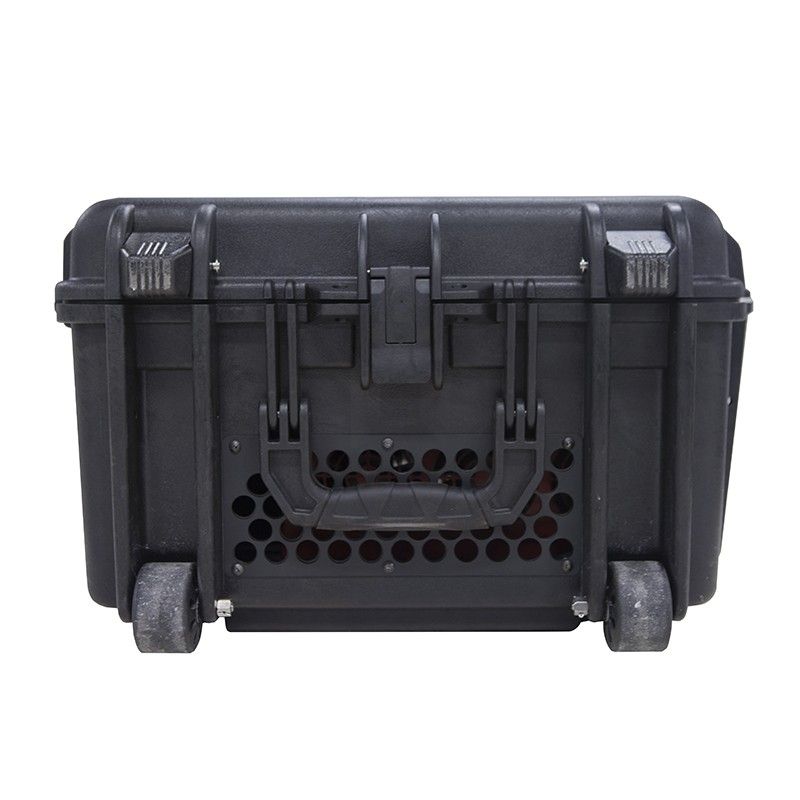 Trolley case LXC-100W Cheap Rust Removal Pulse Fiber Laser Cleaning Machine