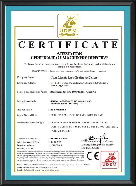 CE Certificate