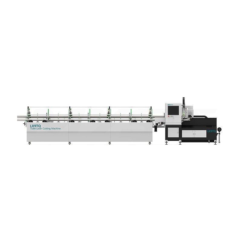 LX9TQA Automatic Feeding Fiber Laser Cutting Metal Tube Pipe Machine for Iron Stainless Steel Carbon Steel