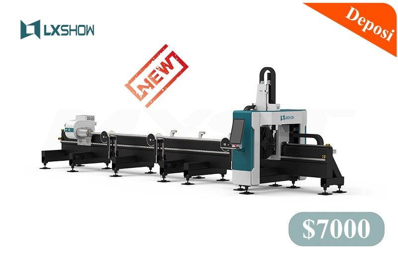 LX62TN Semi Automatic Feeding Fiber Laser Metal Tube Cutting Machine