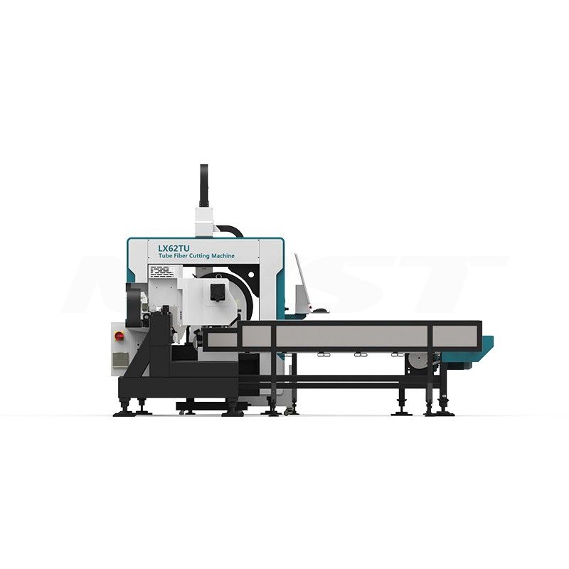 LX62TUA Laser Cutting Tube Machine Follow-up + Semi-Automatic Loading Rack