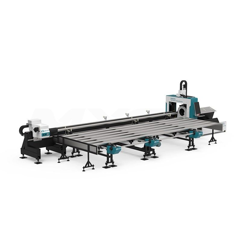 LX62TUA Laser Cutting Tube Machine Follow-up + Semi-Automatic Loading Rack