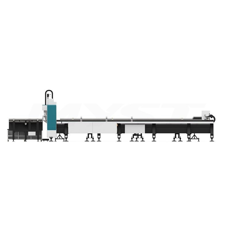 LXTU62 Laser Cutting Tube Machine Follow-up + Semi-Automatic Loading Rack