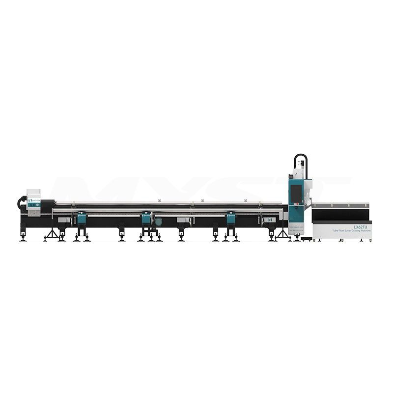 LXTU62 Laser Cutting Tube Machine Follow-up + Semi-Automatic Loading Rack