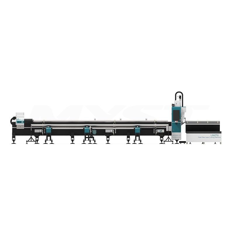 LX62TUA Laser Cutting Tube Machine Follow-up + Semi-Automatic Loading Rack