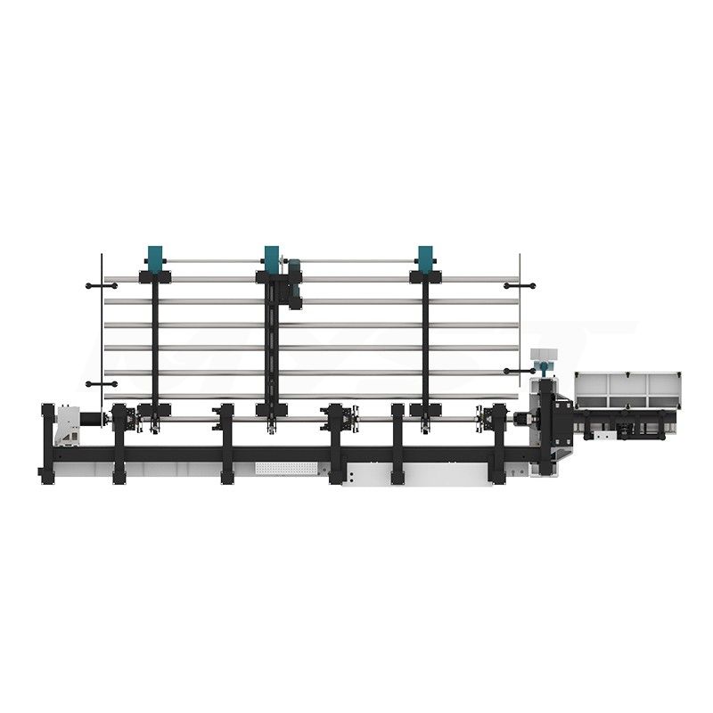 LX62TUA Laser Cutting Tube Machine Follow-up + Semi-Automatic Loading Rack
