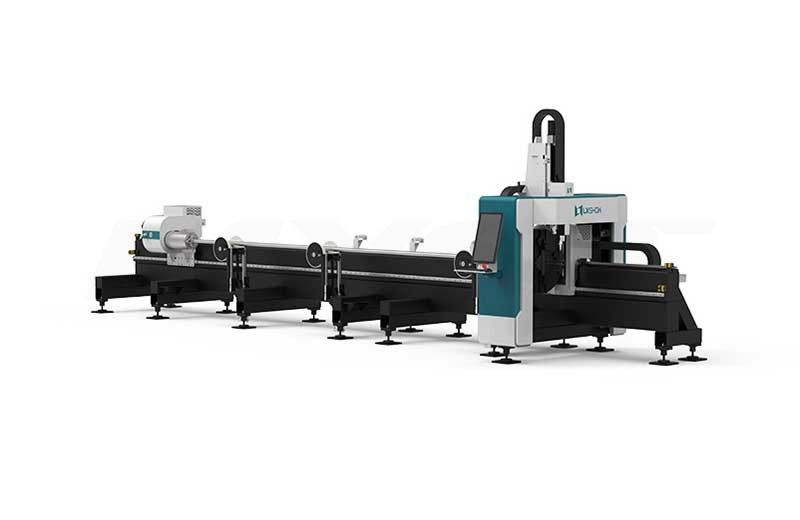 LX62TN Semi Automatic Feeding Fiber Laser Metal Tube Cutting Machine