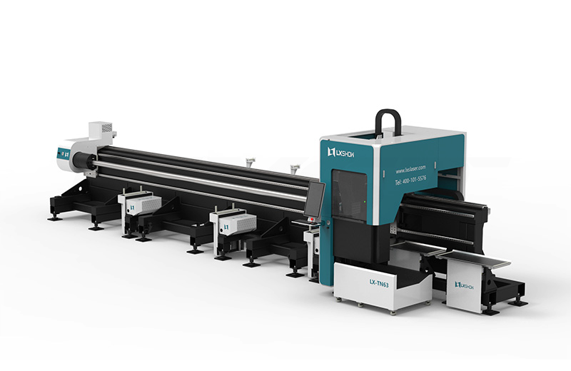 Newly Upgraded LX63TN semi-automatic Feeding Fiber Laser Pipe Cutting Machine