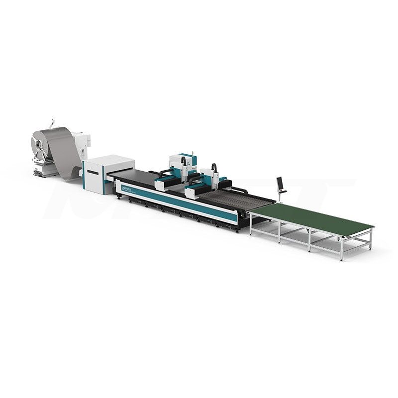 LX6015FLD Coil Fed Laser Cutting Machine With Decoiling And Levelling