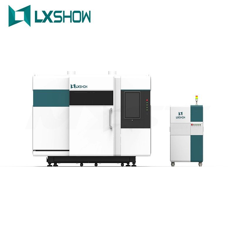 LX3015p High Power Fiber Laser Metal Steel Cutting Machine with Full Cover and Exchange Table Price 3kw 4kw 6kw 8kw 12kw
