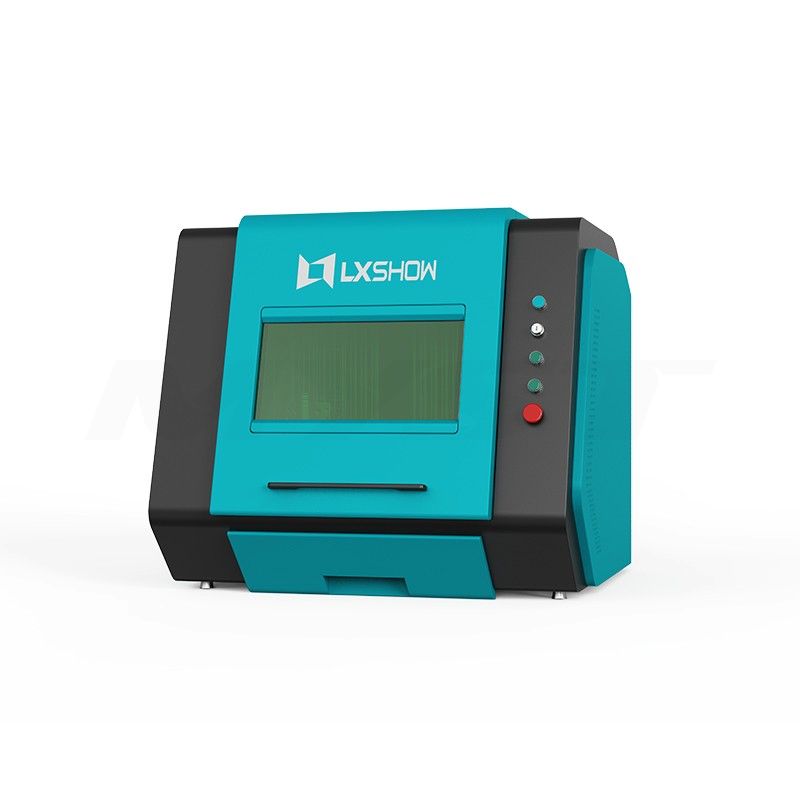 2025 LXSHOW Newly LX1330QF Mini Enclosed Fiber Laser Cutting Machine for Metal Sheet