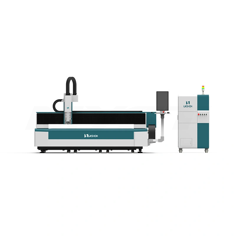 LXSHOW High Power 8-30KW LX6020F Metal Sheet Fiber Laser Cutting Machine