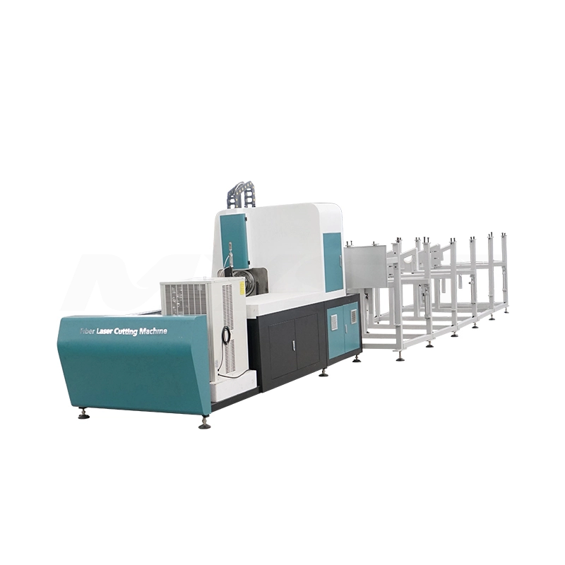 Simple LXSHOW TJ Series Tube  Fiber Laser Cutting Machine for Metal Steel Pipe
