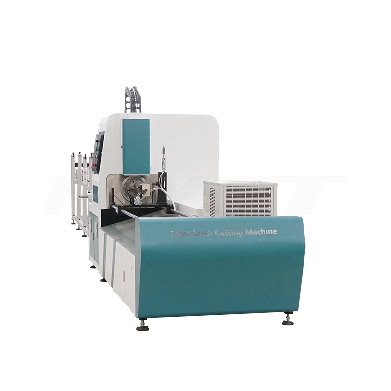Simple LXSHOW TJ Series Tube  Fiber Laser Cutting Machine for Metal Steel Pipe