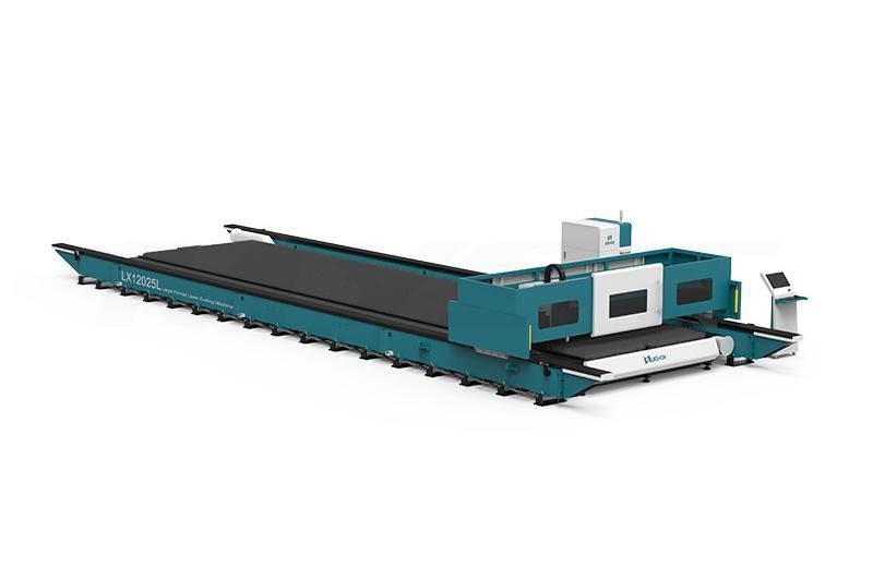 LX12025L Big Size Large Format High Power Fiber Laser Cutting Machine
