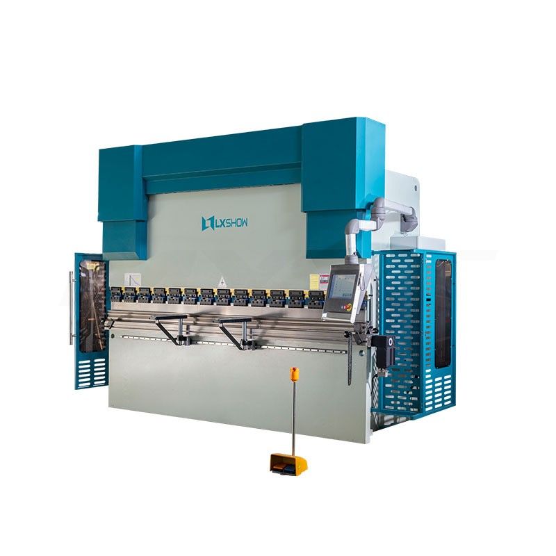 LXSHOW WE67K-130T4100 Electro-Hydraulic DA53T System CNC  Press Brake Sheet Metal Bending Machine