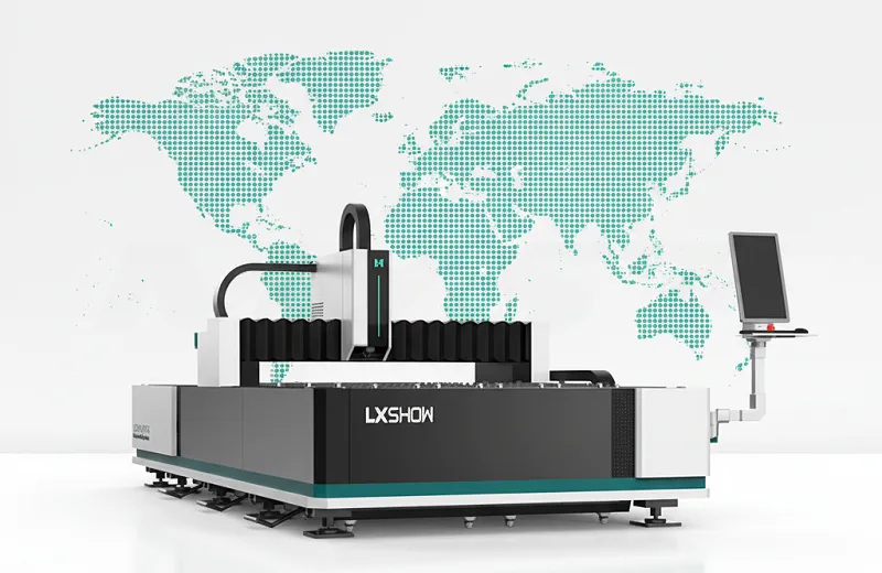 2026 All-New Upgraded High-End LX3015FG 1KW-30KW CNC Fiber Laser Cutting Machine