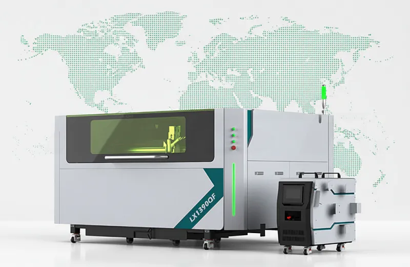 2026 Major Launch LXSHOW LXW1390QF 10 in 1 Laser Cutting Machine 1200W 1500W 2000W for Metal and Non-Metal