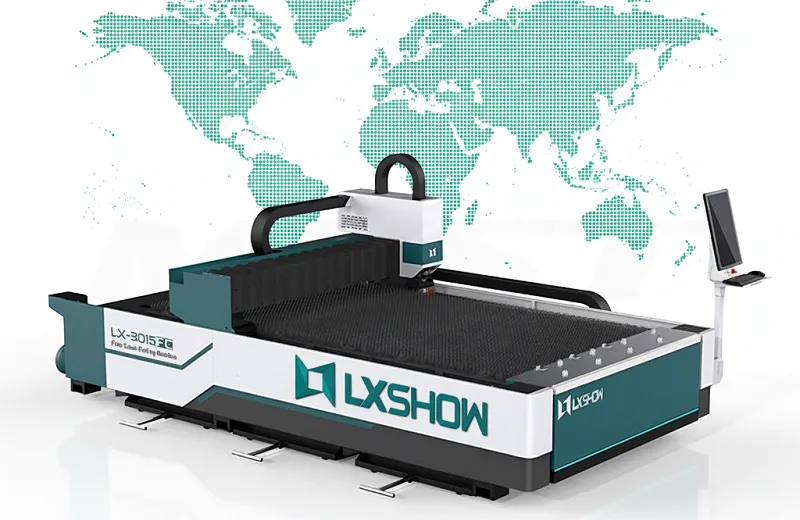 LX3015FC Sheet Metal Laser Cutting Machine| LXSHOW 2024 New！