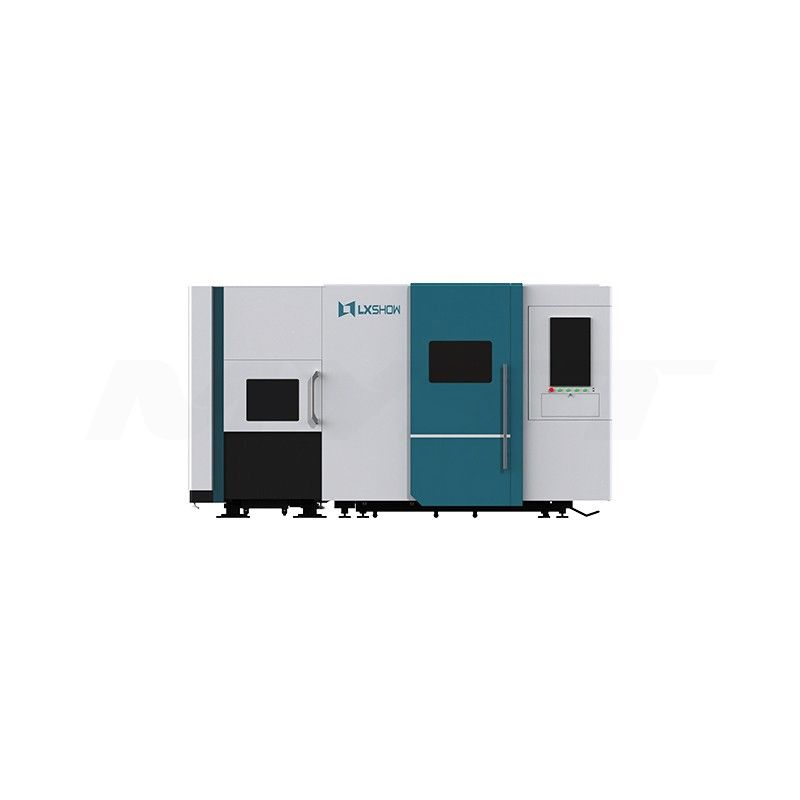 LX3015PHOW 30kw Enclosed Exchange Table CNC Fiber Laser Cutting Machine for Metal Tube and Sheet