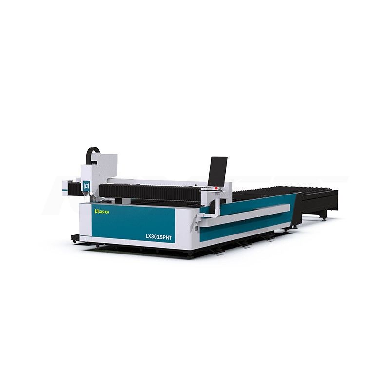 LXSHOW Latest LX3015PHT Metal Sheet and Tube Laser Cutting Machine with Exchange Table