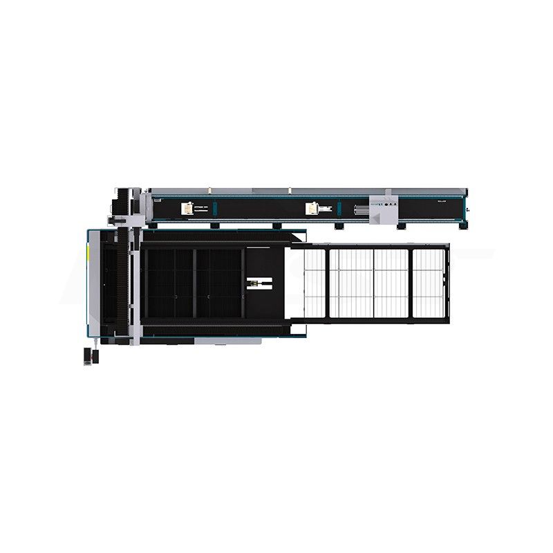 LXSHOW Latest LX3015PHT Metal Sheet and Tube Laser Cutting Machine with Exchange Table