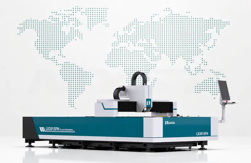 High power 30000W LX3015FH Metal Sheet CNC Fiber Laser Cutting Machine for Sale