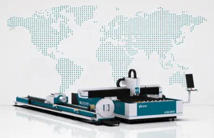 30KW High Speed LX3015FHT Fiber Laser Cutting Machine for Metal Plate and Pipe