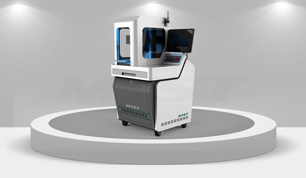 Desktop Fiber Laser Marking Machine With Cover