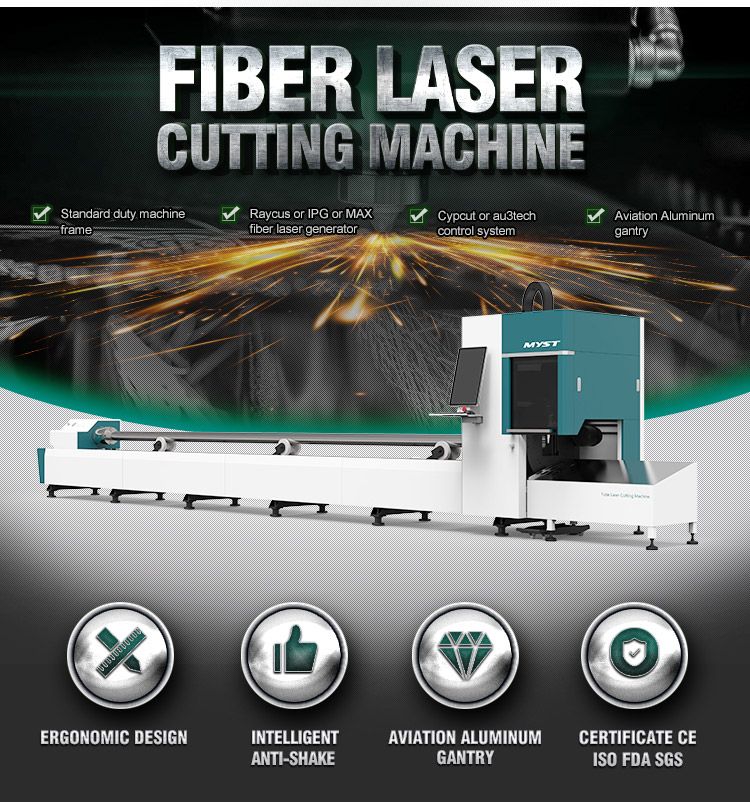 Professzionális cső- és csőszálas lézervágó gép Professzionális cső- és csőszálas lézervágó gép
