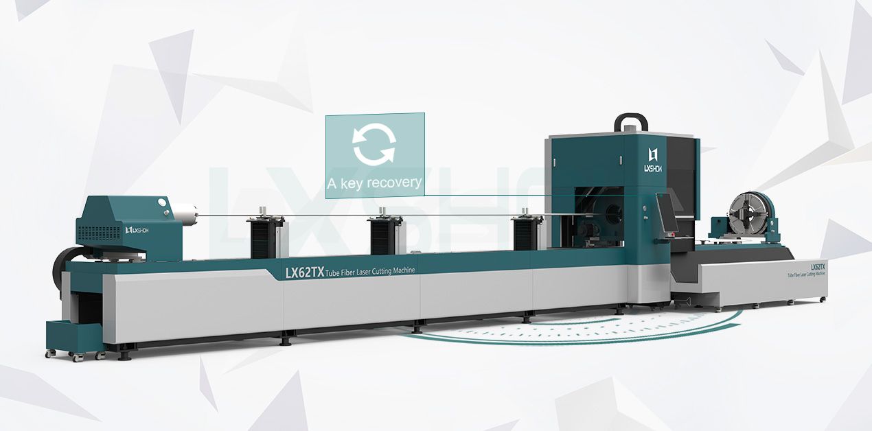 LX6TX stainless steel carbon steel aluminum cnc 3d round and square metal pipe fiber laser tube cutting machine for sale