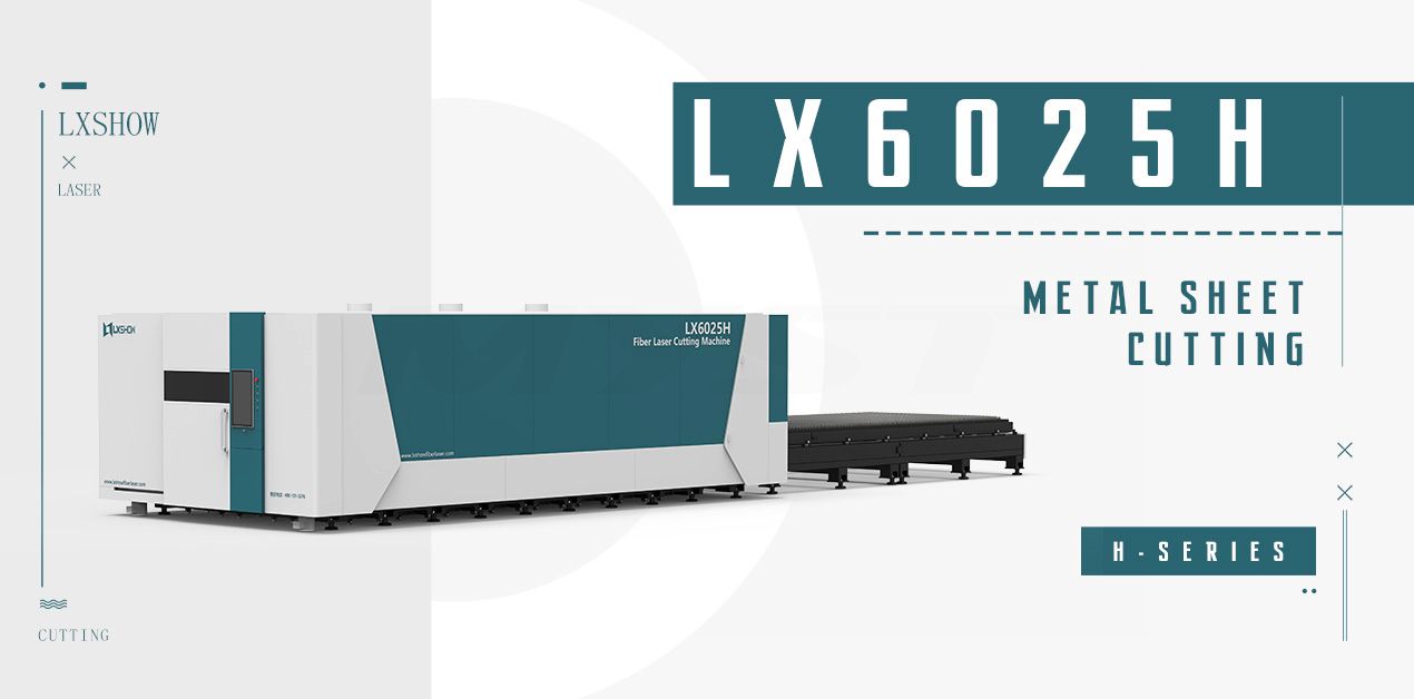 LX6025H Full Cover Exchange Table Fiber Laser Sheet Metal Cutting Machine 4KW 6KW 8KW 12KW