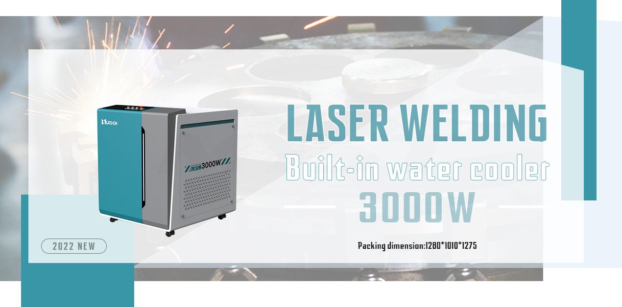 LXW-3000W High Power Laser Welding Machine with Water Cooling Device for stainess steel carbon steel