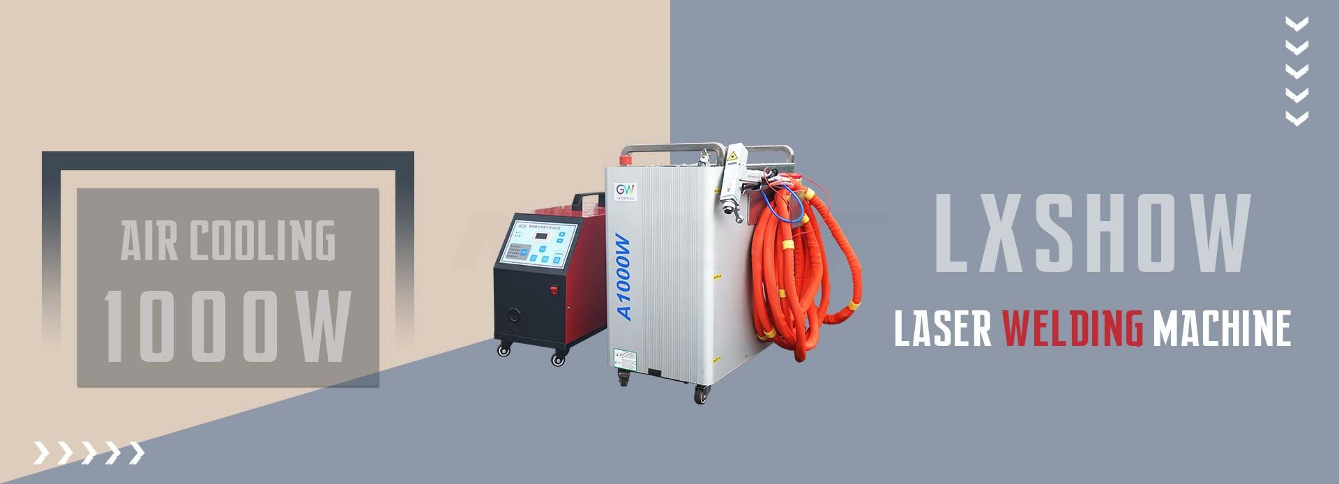 LXW-1000W 2000W Laser Welding Machine with Air-cooled Machine