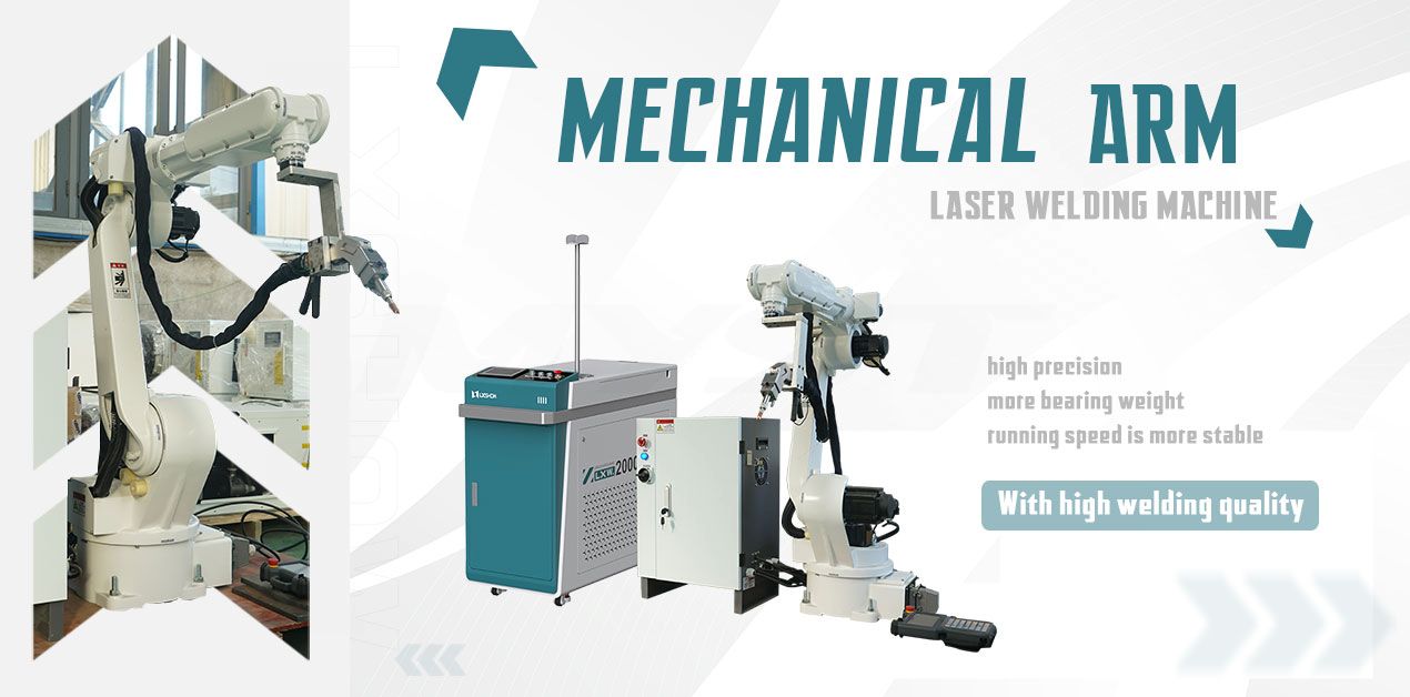 LXW-1000W 2000W Laser Welding Machine Equipped with Robotic Arm