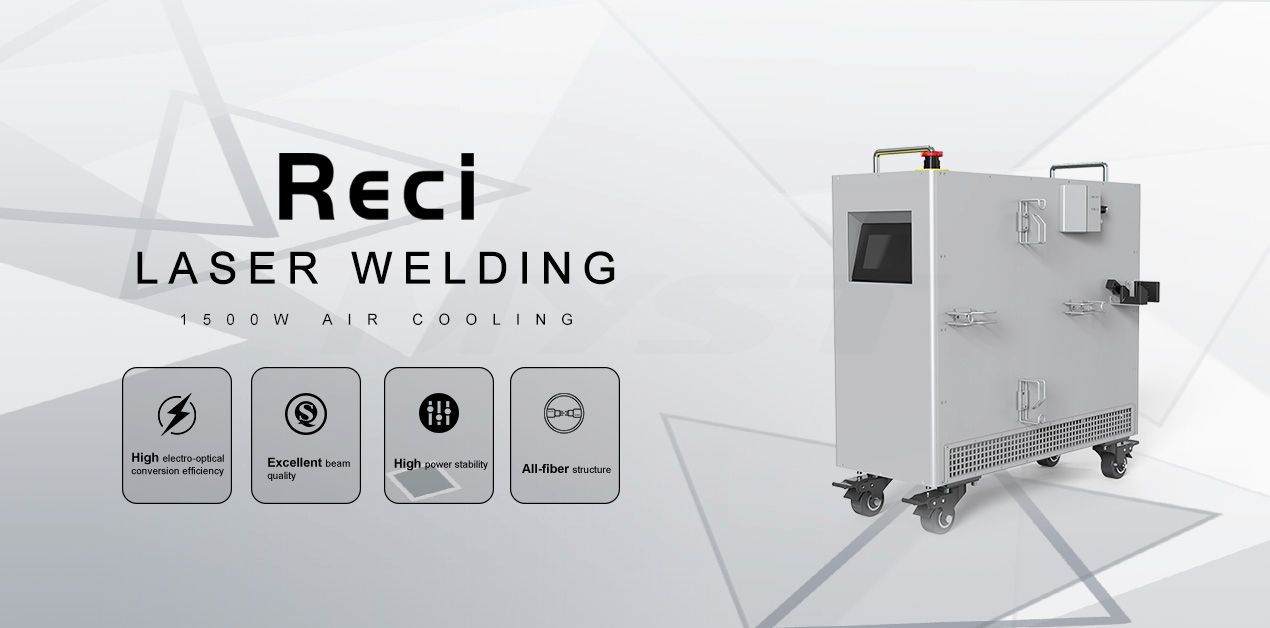 LXW-2000w Reci Air-Cooled Laser Metal Welding Machine 1000w 1500w 2000w