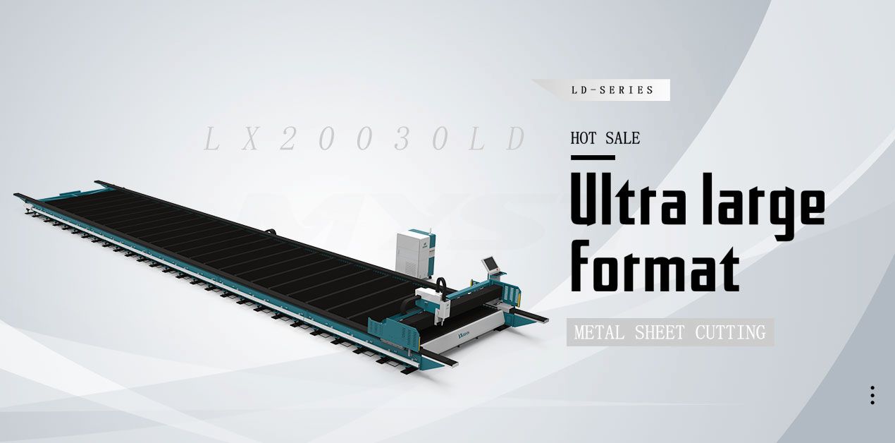 LX20035LD High Power Ultra-Large Format Fiber Laser Cutting Metal Plate Machine