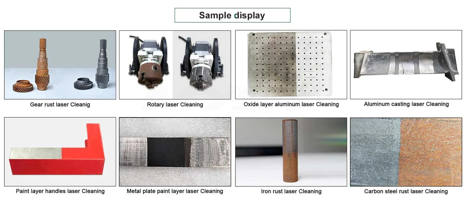 LXC-2000w Handheld Laser Cleaning Machine Rust Paint Oil Remove For Metal Wood Surface 1000w 1500w 2000w (Optional）