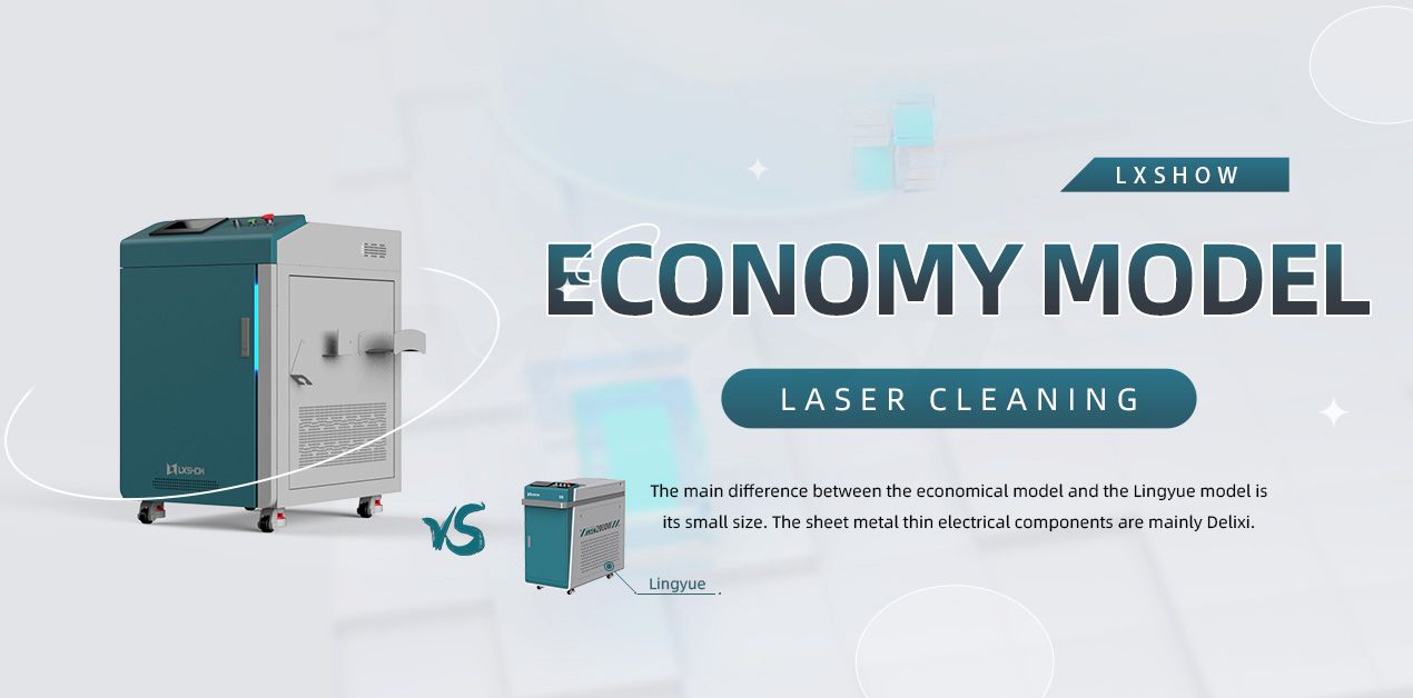 New Economical Laser Cleaning Machine for Metal, Wood And Stone