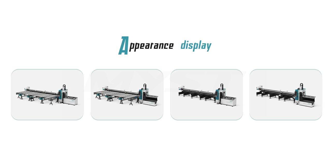 LXTU62  LXTNA62 Laser Cutting Tube Machine Follow-up   Semi-Automatic Loading Rack