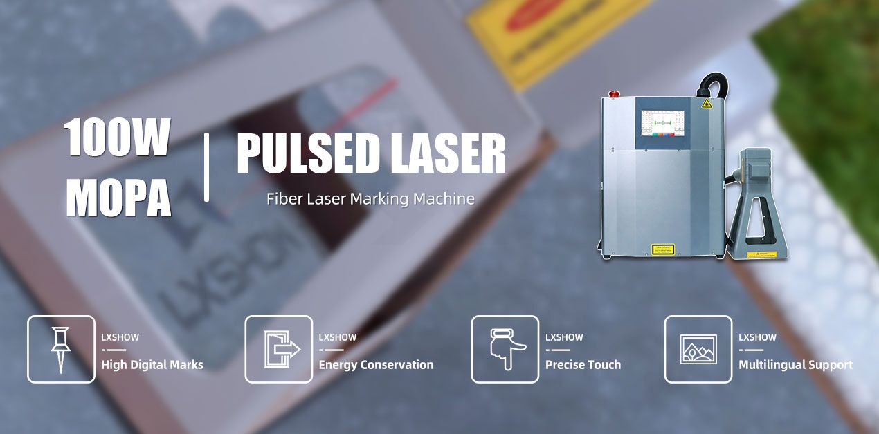 MOPA 100W Portable Laser Marking Machine