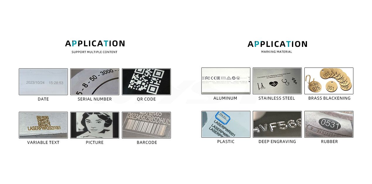 MOPA 100W Portable Laser Marking Machine