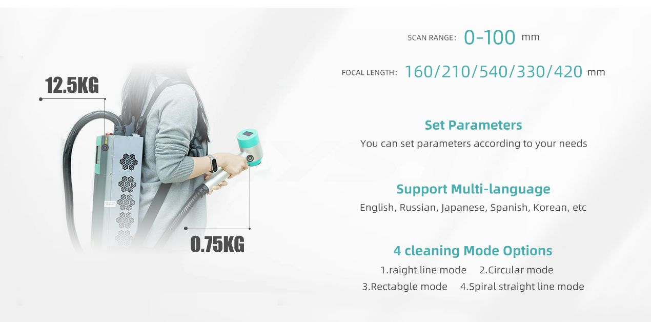 Backpack Laser Cleaning Machine