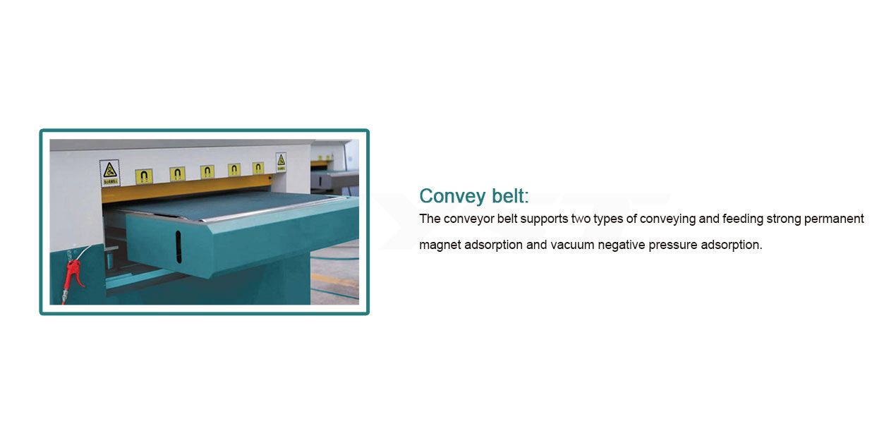 Double Belt Deburring and Chamfering Machine