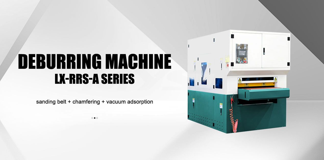 Double Belt Deburring and Chamfering Machine with Vacuum Adsorption Table