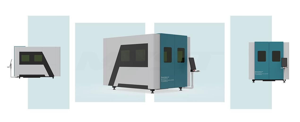 2024 New LX1512FM Fully Automatic Small Closed Laser Cutting Machine